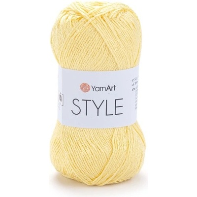 YarnArt Příze Style - 656 světle žlutá