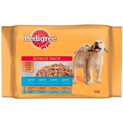 Pedigree Junior kuřecí 4 x 100 g