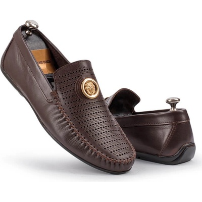 Alexander garcia Antonio garcia Мъжки кожени мокасини - Тъмнокафяви 202108355591 (334156_Тъмно кафяв)