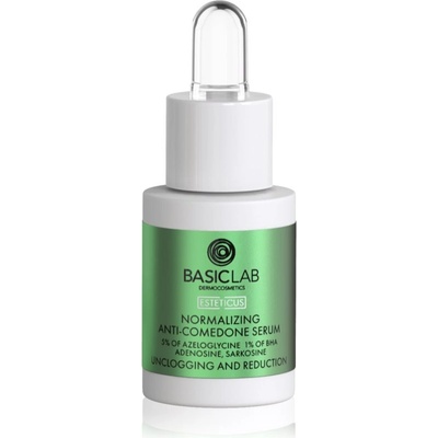 BasicLab Dermocosmetics Dermocosmetics Esteticus серум за минимизиране на порите против черни точки 15ml