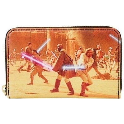 Loungefly Star Wars Episode II Attack of the Clones Scene na zip STWA0238