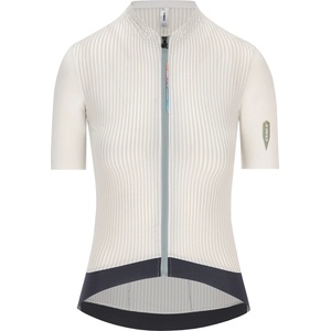 Q36.5 Дамска фланелка с къс ръкав за колоездене Q36.5 Women's Dottore Clima Jersey Cycling jersey - White (156-2734-0214)