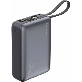 4smarts Външна батерия /power bank/ 4smarts Enterprise Compact, 20 000mAh, сива, 1x USB-C(ж), 1x USB-C(м), 1x USB-A(ж), PD 3.0, 22.5W (4SMARTS-541409)