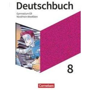 Deutschbuch Gymnasium 8. Schuljahr - Nordrhein-Westfalen - Schülerbuch (ISBN: 9783062052187)