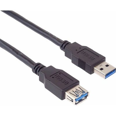 PremiumCord Кабел USB 3.1 Gen1, 5Gbps, удължител A - A, M/F 5 м, черен KU3PAA5BK (KU3PAA5BK)
