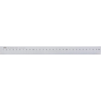 KINEX Měřítko ploché s přesahem 4000x50x10mm din 866/a nerez kinex 1012-07-400