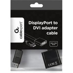 Gembird conversor displayport a vga m/h 0.15m negro a-dpm-vgaf-02