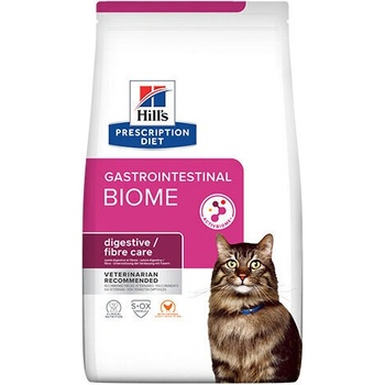 Hill's Hills Prescription Diet Gastrointestinal Biome - колит при котки 3kg