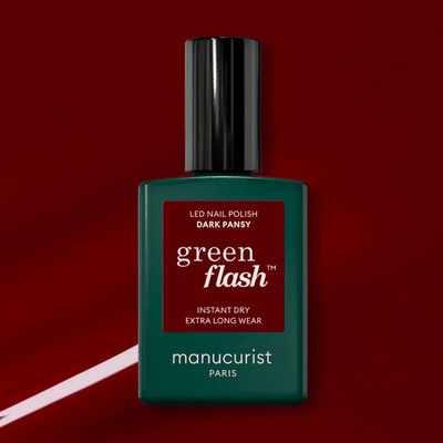 Manucurist Green Flash UV Gel lak DARK PANSY 15 ml – Zboží Dáma