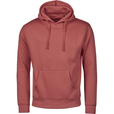 TeeJays mikina s kapucí TJ 5152 Urban z těžké bavlny COT185152n7200-cranberry Brusinková