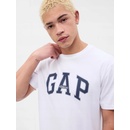 GAP tričko s logom biele