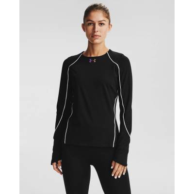 Under Armour ColdGear® RUSH LS Crew Тениска Under Armour | Cheren | ЖЕНИ | M