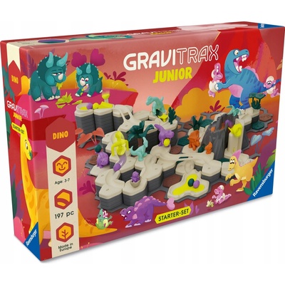 RAVENSBURGER GraviTrax Junior Štartovacia sada Dinosaury XXL