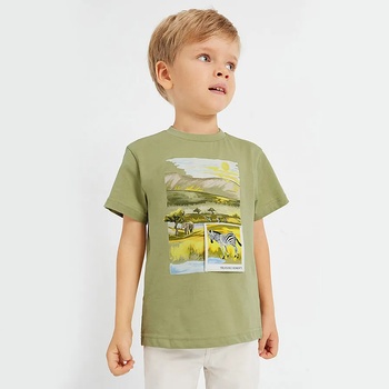 Image 1 of MAYORAL Тениска с къс ръкав play за момче Майорал в бледо зелено