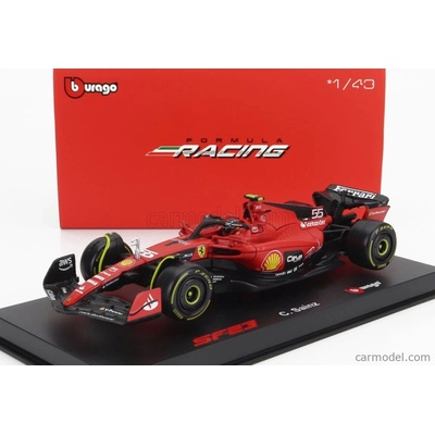 Bburago Ferrari F1 Sf-23 Team Scuderia Ferrari N 55 červená 1:43