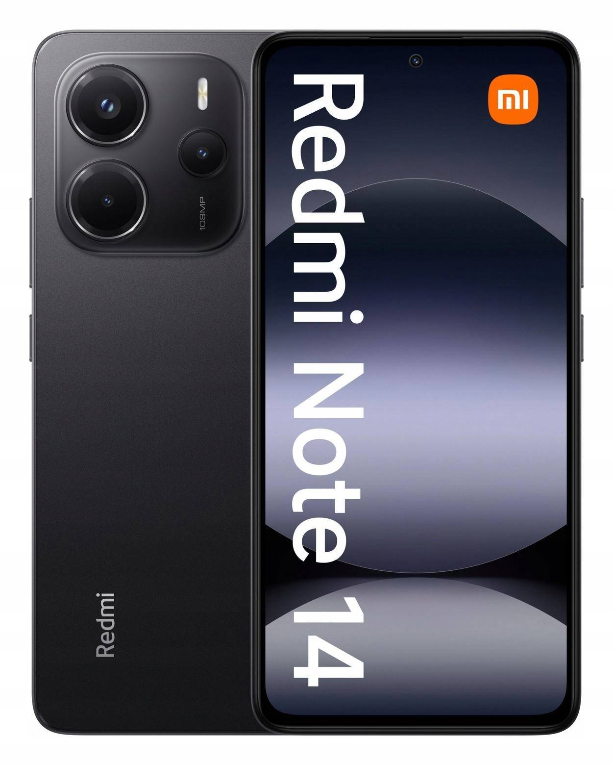 Xiaomi Redmi Note 14 8GB/256GB Midnight Black od 3 030 Kč - Heureka.cz