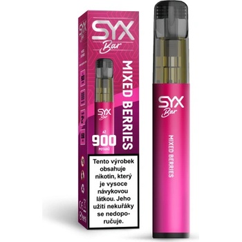 Syx Bar Mixed Berries 16,5 mg 900 pothnut od 178 K - Heureka.cz