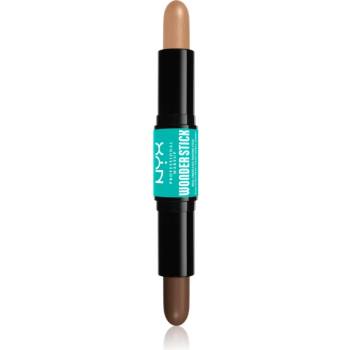 NYX Professional Makeup Wonder Stick Dual Face Lift двустранна контурираща писалка цвят 05 Medium Tan 2x4 гр