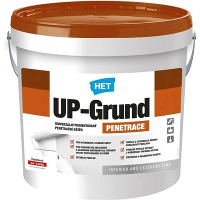 HET UP-Grund penetrace pod omítky 1kg