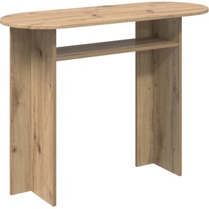 vidaXL Конзолна маса Дъб артизан 100 x 39, 5 x 75 см (8001166)