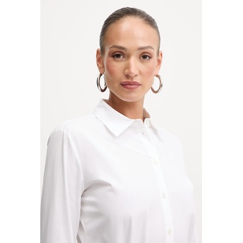 Patrizia Pepe Рокля Patrizia Pepe в бяло къса със стандартна кройка 8A1562 A623 (8A1562.A623)