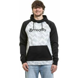 Meatfly мъжка технична суитшърт Gravel White Mountains Meatfly | Cheren | МЪЖЕ | S