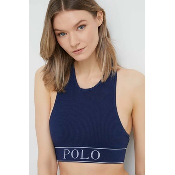 Ralph Lauren Сутиен Polo Ralph Lauren в тъмносиньо с изчистен дизайн 4P3007 (4P3007.NOS)