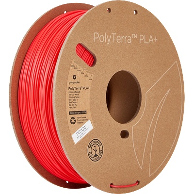 Polymaker PolyTerra PLA+ Red - 1, 75 mm (PM70977)