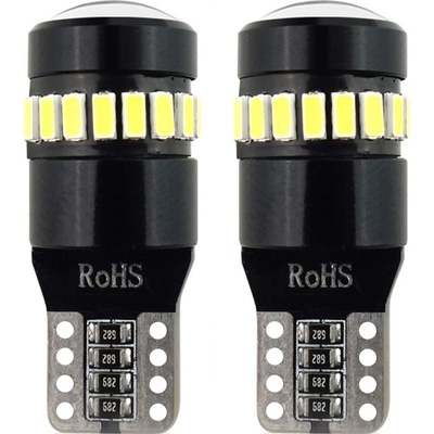 Žárovka LED CANBUS 18SMD 3014 + 1SMD T10 W5W White 12V/24V, 02446 – Hledejceny.cz
