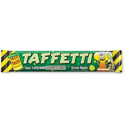 Toxic Waste Taffetti kyselá páska s příchutí zeleného jablka 20 g