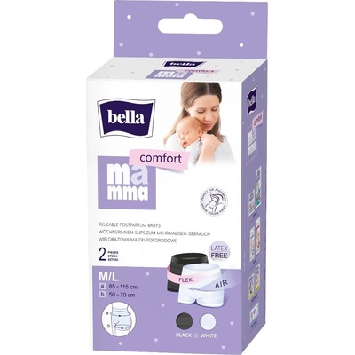 Bella Popôrodné nohavičky viacnásobné M/L sieťované