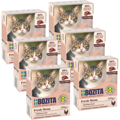 Bozita Hydinová pečeň 6 x 370 g