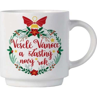 TORO Keramický hrnček Veselé Vánoce 270 ml