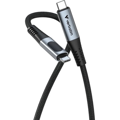 Verbatim 31848 USB-C->C Sync & Charge s ukazatelem napájení 100W černý