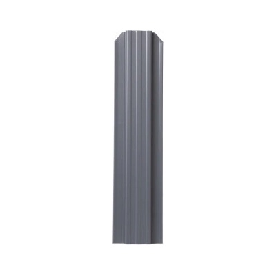 Covernit Plechová plotovka Sicuro zkosená 100 cm 100 x 115 x 18 cm antracit