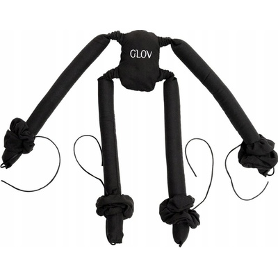 GLOV NATÁČKY NA VLASY SPIDER BLACK 4KS