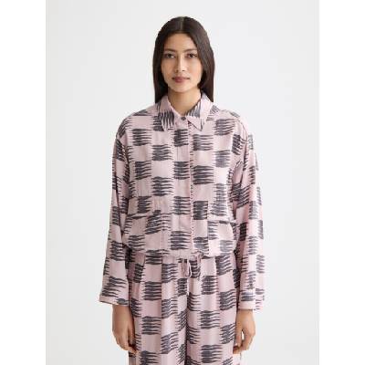 Scotch & Soda Розова дамска риза с връзване Scotch & Soda | Rozov | ЖЕНИ | 42