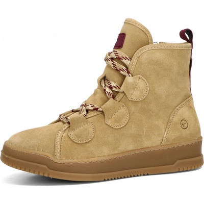 Tamaris dámské zimní kotníkové boty béžovo hnedé – Hledejceny.cz