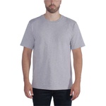 Carhartt Мъжка тениска Carhartt Non-Pocket Short Sleeve T-shirt - Heather Grey - размер M (016-7686-0213)