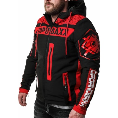 Cipo & Baxx pánska bunda CJ275 BLACK čierna