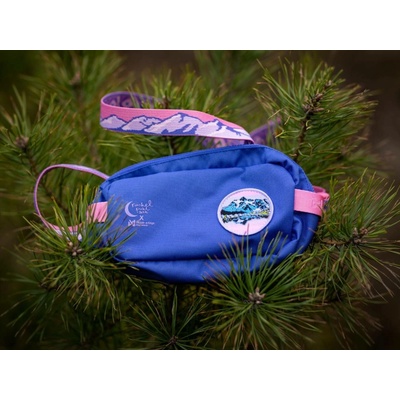 Non-stop dogwear Ledvinka Trail quest fanny pack Rachel Pohl teal hnědá