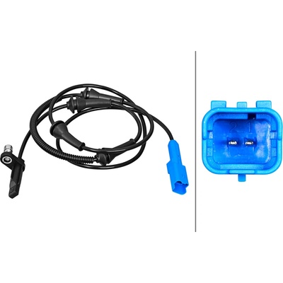 Snímač počtu otáčok kolesa HELLA 6PU 358 217-071 (6PU358217071)