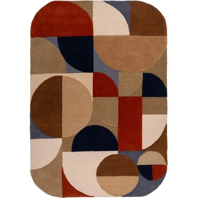 Flair Rugs Теракотен ръчно изработен вълнен килим 200x290 cm Mia Arch - Flair Rugs (503119380173)