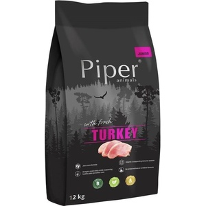 Dolina Noteci DOLINA NOTECI Piper Junior Суха храна за кучета, за подрастващи, с пуешко, 12 kg