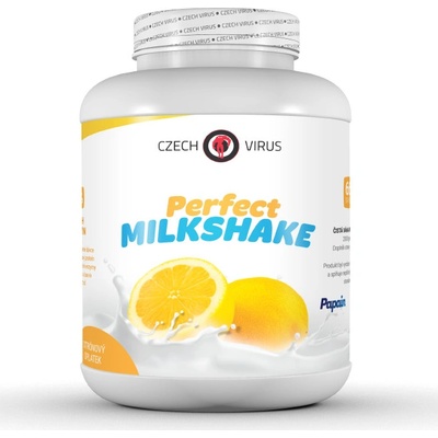 Czech Virus Perfect Milkshake citronový oplatek 2000 g – Zboží Dáma