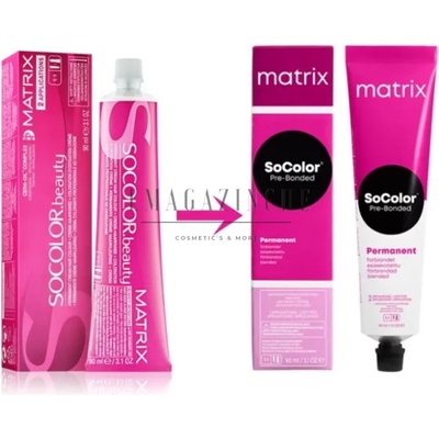 Matrix Socolor Beauty BC - Медно кафяво професионална трайна боя зя коса 90 мл (093474636-017)