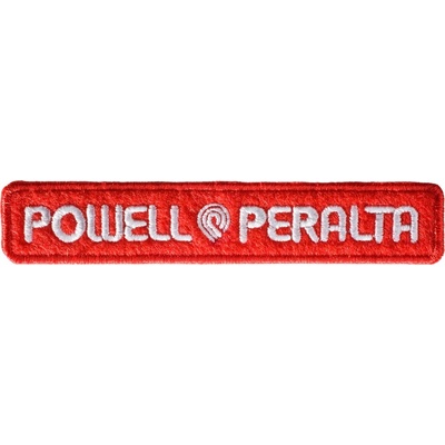 POWELL PERALTA STRIP PATCH Red 11 x 2 cm