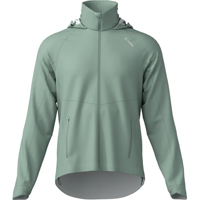 Löffler Мъжко водоустойчиво яке за колоездене Löffler Jacket with Hood Comfort Fit WPM Pocket Cycling jacket - Cottage - размер 52 (EU) (051-1103-0514)