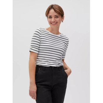 Moodo Дамска тениска на райета Moodo Moodo | Byal | ЖЕНИ | XL