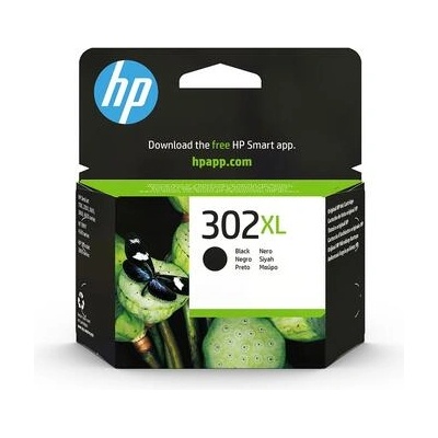 HP Глава F6U68AE, NO302XL, 480 страници/5%, Black (302XL BK)